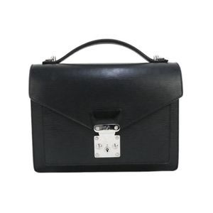 Louis Vuitton Epi Monceau Handbag Shoulder Bag Noir